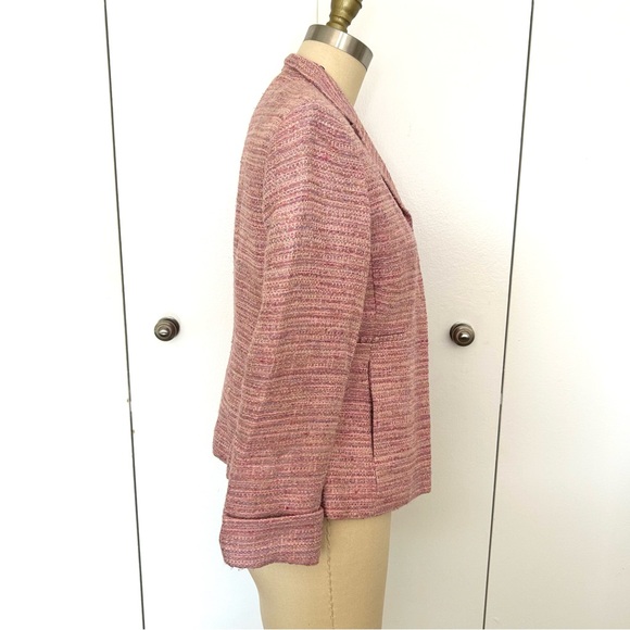 Jones New York Petite Tweed Blazer Jacket - Picture 7 of 10